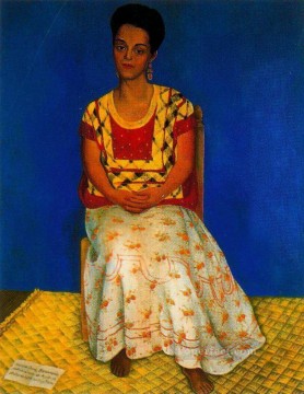 クカ・ブスタマンテの肖像 1946 ディエゴ・リベラ Oil Paintings